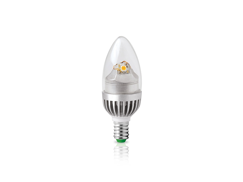 MEGAMAN LED C37 ΚΕΡΙ ΔΙΑΦΑΝΟ 5W E14 4000k 280LM 330'