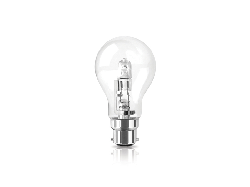 ΦOSME ECO HALOGEN Α55 ΔΙΑΦΑΝΟ Β22 28W 2800Κ 370LM