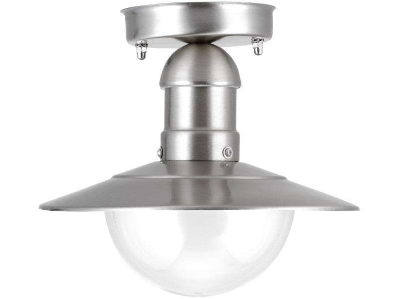 Avide Outdoor Ceiling Lamp Imperial 1xE27 IP44 Stainless Steel | ATC | 15.001.1530