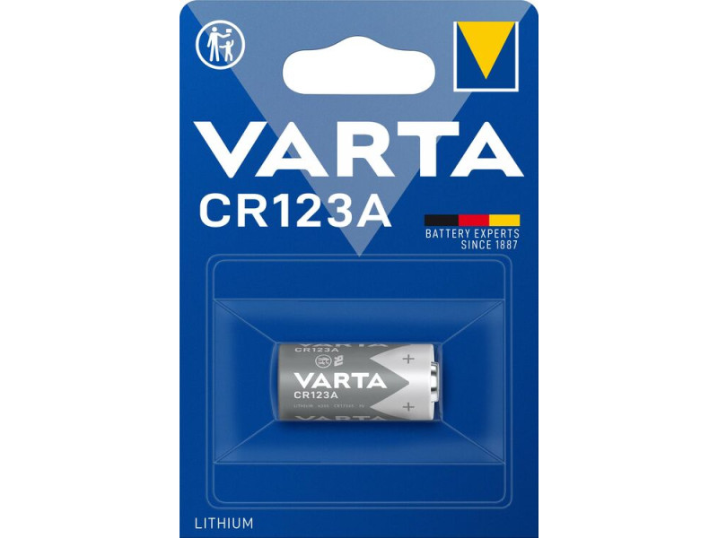 Varta Φωτογραφικών Μηχανών CR123 (1τμχ) | ATC | 01.006.0001