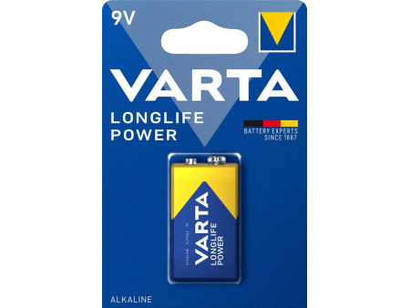 Varta Longlife Power 6LR61 9V (1τμχ) | ATC | 01.001.0010