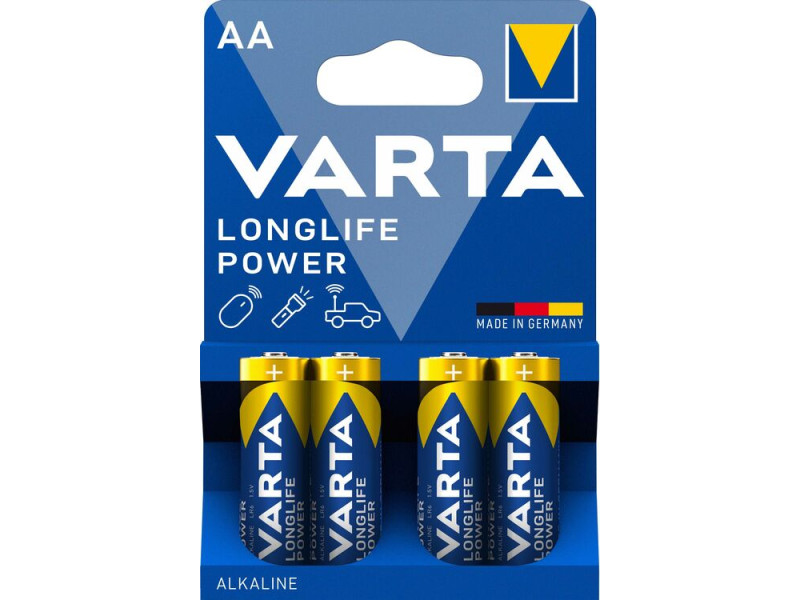 Varta Longlife Power LR6 AA (4τμχ) | ATC | 01.001.0011