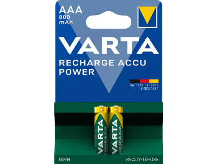 Varta Επαναφορτιζόμενη R2U AAA 800mAh (2τμχ) | ATC | 01.003.0005