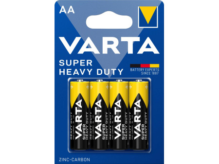 Varta Super Heavy Duty R6 ΑΑ (4τμχ) | ATC | 01.002.0003