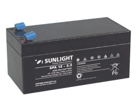 Sunlight Μολύβδου 12V 3.3A Alarm