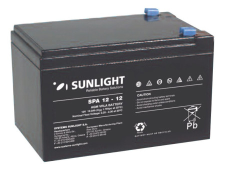 Sunlight Μολύβδου 12V.12A Alarm