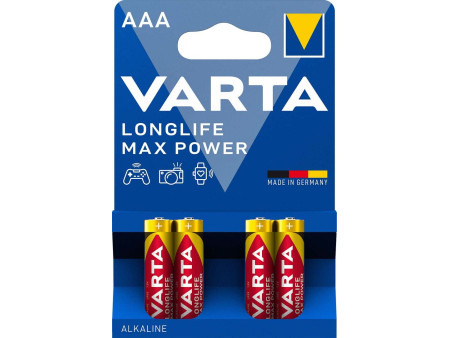 Varta Longlife Max LR03 AAA (4τμχ) | ATC | 01.001.0026