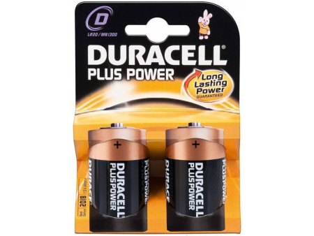 Duracell Plus Power LR20 D (2 τμχ) | ATC | 01.001.0068