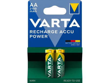 Varta Επαναφορτιζόμενη RTU AA 2100mAh (2τμχ) | ATC | 01.003.0071