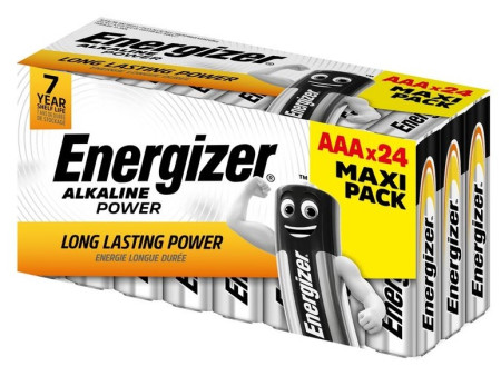 Energizer Power Αλκαλική AAA (24τμχ) | ATC | 01.001.0091