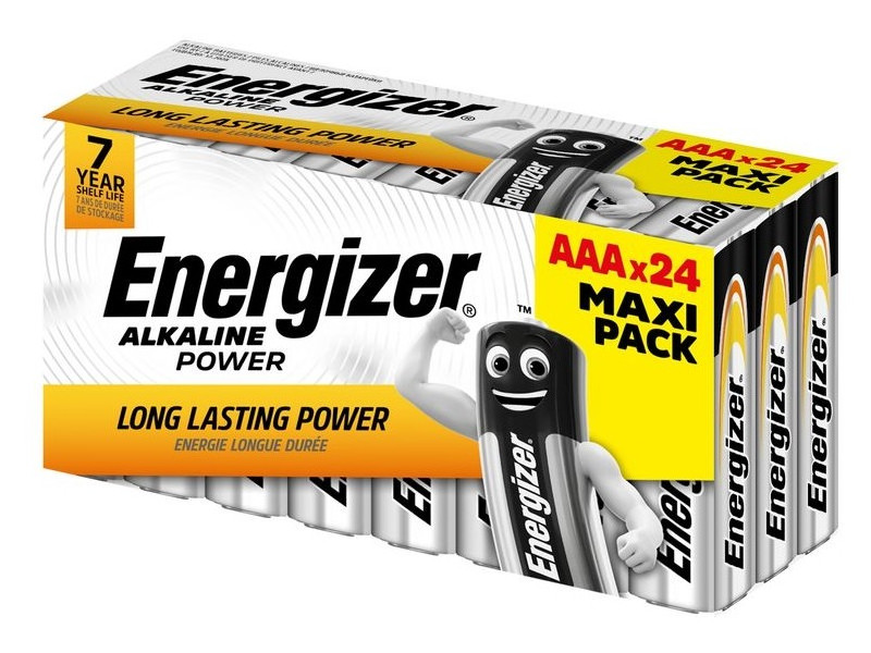 Energizer Power Αλκαλική AAA (24τμχ) | ATC | 01.001.0091