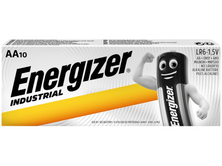 Energizer Industrial LR6 AA P10 (10τμχ) | ATC | 01.001.0090