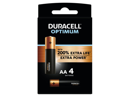 Duracell Optimum MN1500 LR6 AA (4 τμχ) | ATC | 01.001.0114