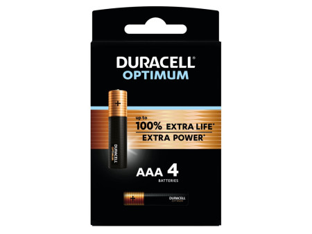 Duracell Optimum Μπαταρία MN2400 LR6 AAA (4τμχ) | ATC | 01.001.0115