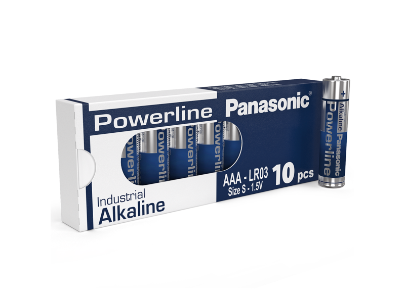 Panasonic Powerline AAA LR03AD Αλκαλική (10τμχ) | ATC | 01.001.0119