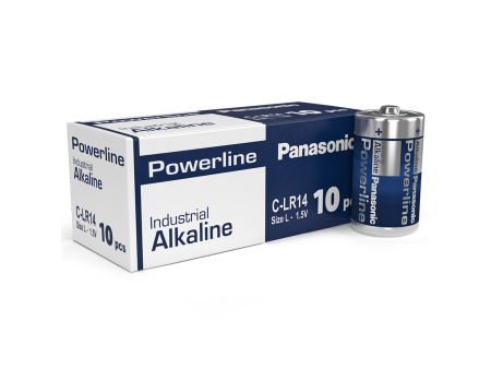 Panasonic Powerline C LR14AD Αλκαλική Μπαταρία (10τμχ) | ATC | 01.001.0120