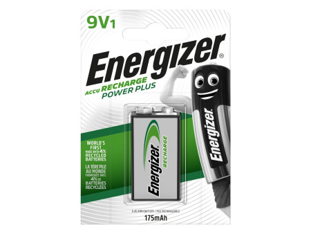 Energizer Επαναφορτιζόμενη HR22 9V 175mAh (1τμχ) | ATC | 01.003.0084