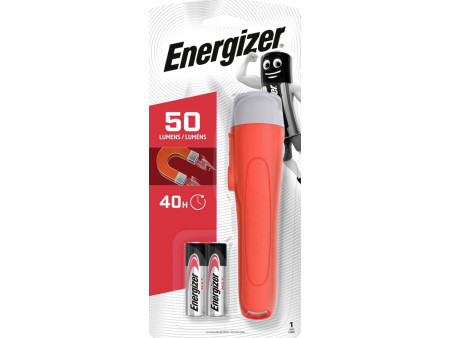 ENERGIZER Magnet Plastic LED 2xAA 50lm | ATC | 01.011.0010