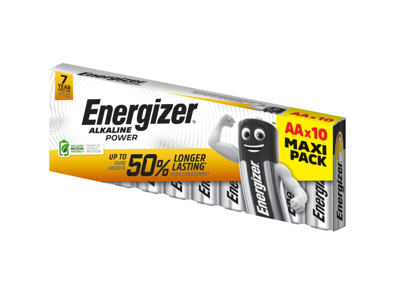 ENERGIZER Alkaline Power Μπαταρία LR6 AA (10τμχ) | ATC | 01.001.0145