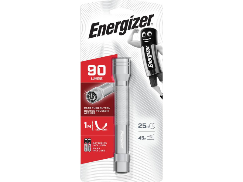 ENERGIZER LED Μεταλλικός Φακός 2AA 90lm -LCM2A5 | ATC | 01.011.0019