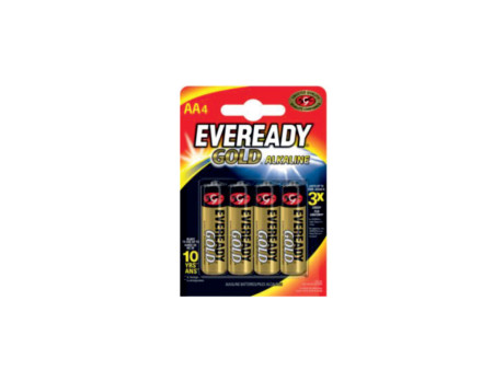 Αλκαλικές μπαταρίες σε blister EVEREADY ΑΑ-LR6 Gold