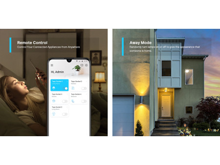 TP-LINK smart αντάπτορας ρεύματος TAPO-P100, Wi-Fi, bluetooth, Ver. 1.0