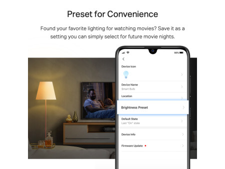 TP-LINK Smart λάμπα LED TAPO-L510E, WiFi, 8.7W, 806lm, E27, Ver. 1.0