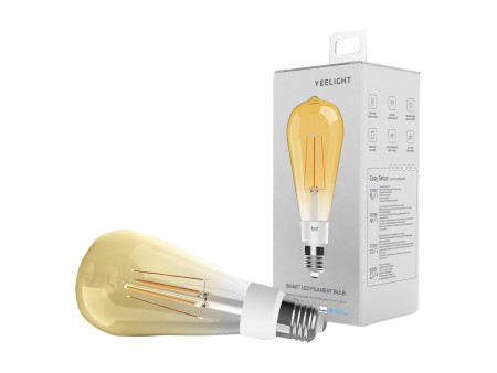 YEELIGHT smart λάμπα LED Filament YLDP23YL, 6W, E27, 500lm, 2000K