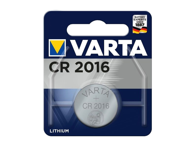 VARTA μπαταρία λιθίου CR2016, 3V, 1τμχ