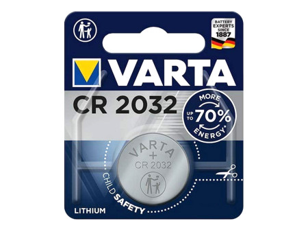 VARTA μπαταρία λιθίου CR2032, 3V, 1τμχ