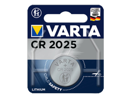 VARTA μπαταρία λιθίου CR2025, 3V, 1τμχ