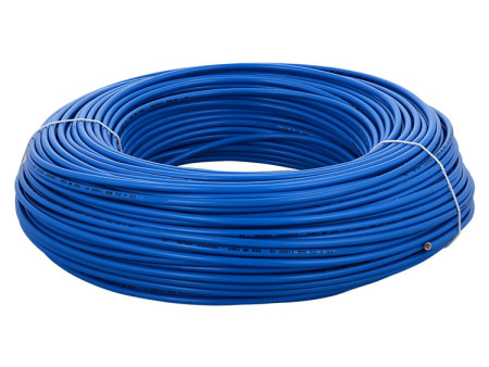 CABLEL καλώδιο H07V-U 4mm², 450/750V, 100m, μπλε