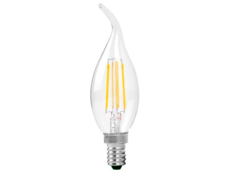 OPTONICA LED λάμπα Candle C35T Filament 1481, 4W, 4500K, E14, 400lm