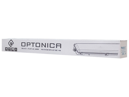 OPTONICA LED φωτιστικό Tube T8 6731, 9W, 6000K, IP65, 800LM, 68cm