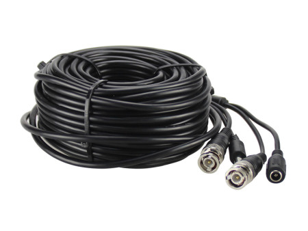 LONGSE καλώδιο BNC L10DB44, 26 AWG, 10m, μαύρο