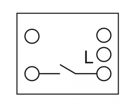 DELOCK module διακόπτης Easy 45 81359, μονός, 1-pole, 1-way, λευκός