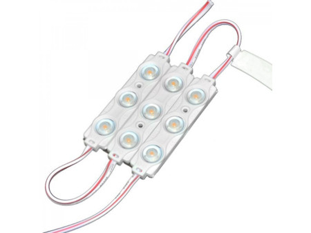 OPTONICA LED lens module 4513, 12V, 0.72W, 3000K, IP65