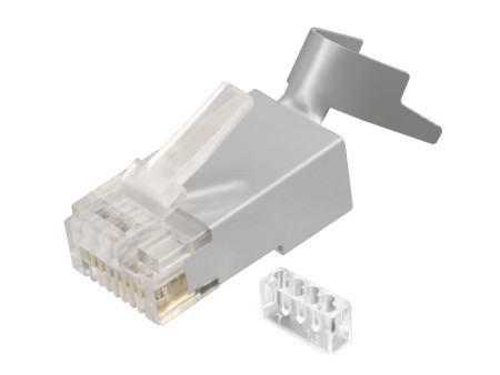 POWERTECH βύσμα RJ45 Cat 6a CAB-N286, copper, open type, 1.2mm, 10τμχ