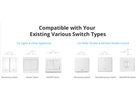 SONOFF smart διακόπτης DUALR3 Lite, 2-Gang, Wi-Fi, 15A, λευκός