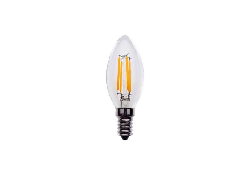 ΛΑΜΠΤΗΡAΣ LED FILAMENT ΔΙΑΦΑΝH   4W   E14 - C35 | ΑΤΜΑΝ | E14-00601