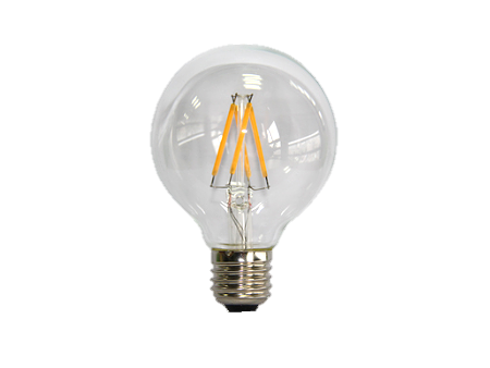 ΛΑΜΠΤΗΡAΣ LED FILAMENT ΔΙΑΦΑΝH 4W   E27 - G95 | ΑΤΜΑΝ | E27-00625