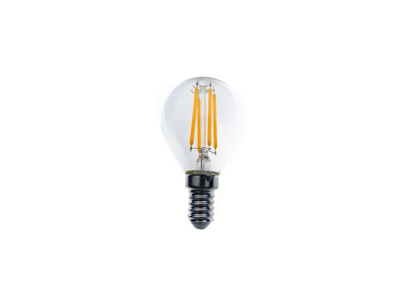 ΛΑΜΠΤΗΡΑΣ LED FILAMENT ΔΙΑΦΑΝΗ  4W   E14 - P45 | ΑΤΜΑΝ | Ε14-00606