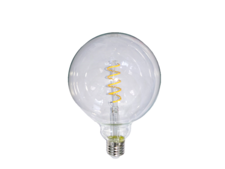 ΛΑΜΠΤΗΡAΣ LED FILAMENT SPIRAL ΔΙΑΦΑΝH   6W   E27 - G95 | ΑΤΜΑΝ | E27-00666