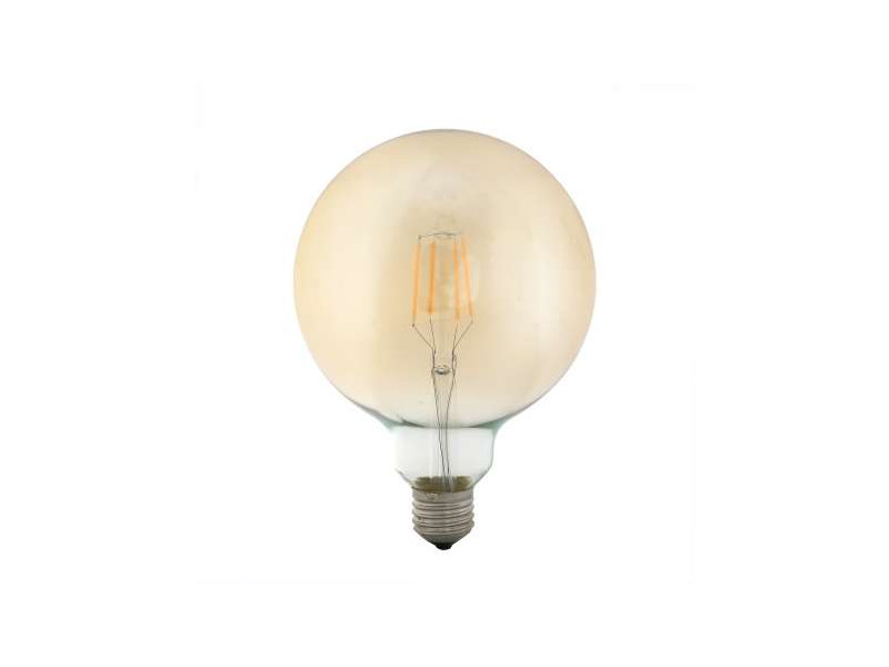 ΛΑΜΠΤΗΡAΣ LED FILAMENT DIMMABLE AMBER   4W   E27 - G95 | ΑΤΜΑΝ | E27-00716