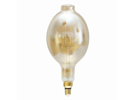 ΛΑΜΠΤΗΡAΣ LED FILAMENT DIMMABLE AMBER GIANT   8W   E27 - BT180 | ΑΤΜΑΝ | E27-00786