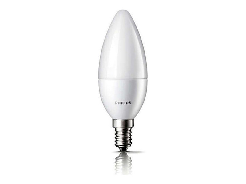 ΛΑΜΠΑ PHILIPS LED ΚΕΡΙ E14 5W-40W/840 470L