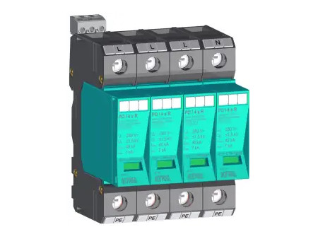 Αντικεραυνικό AC T1+T2+T3 4-πόλοι 7kA με επικοινωνία