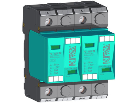 Αντικεραυνικό AC T1+T2+T3 2-πόλοι 25kA