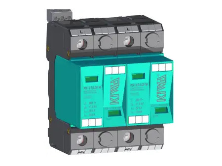 Αντικεραυνικό AC T1+T2+T3 2-πόλοι 25kA με επικοινωνία