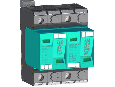 Αντικεραυνικό AC T1+T2+T3 2-πόλοι 25kA με επικοινωνία